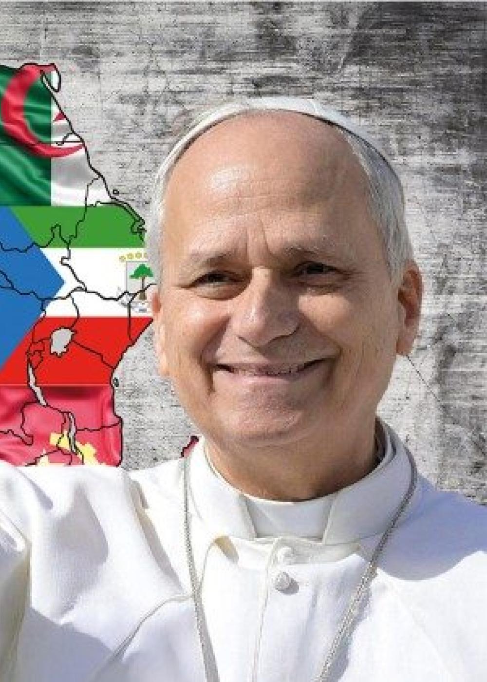 Papst Leo in Afrika
